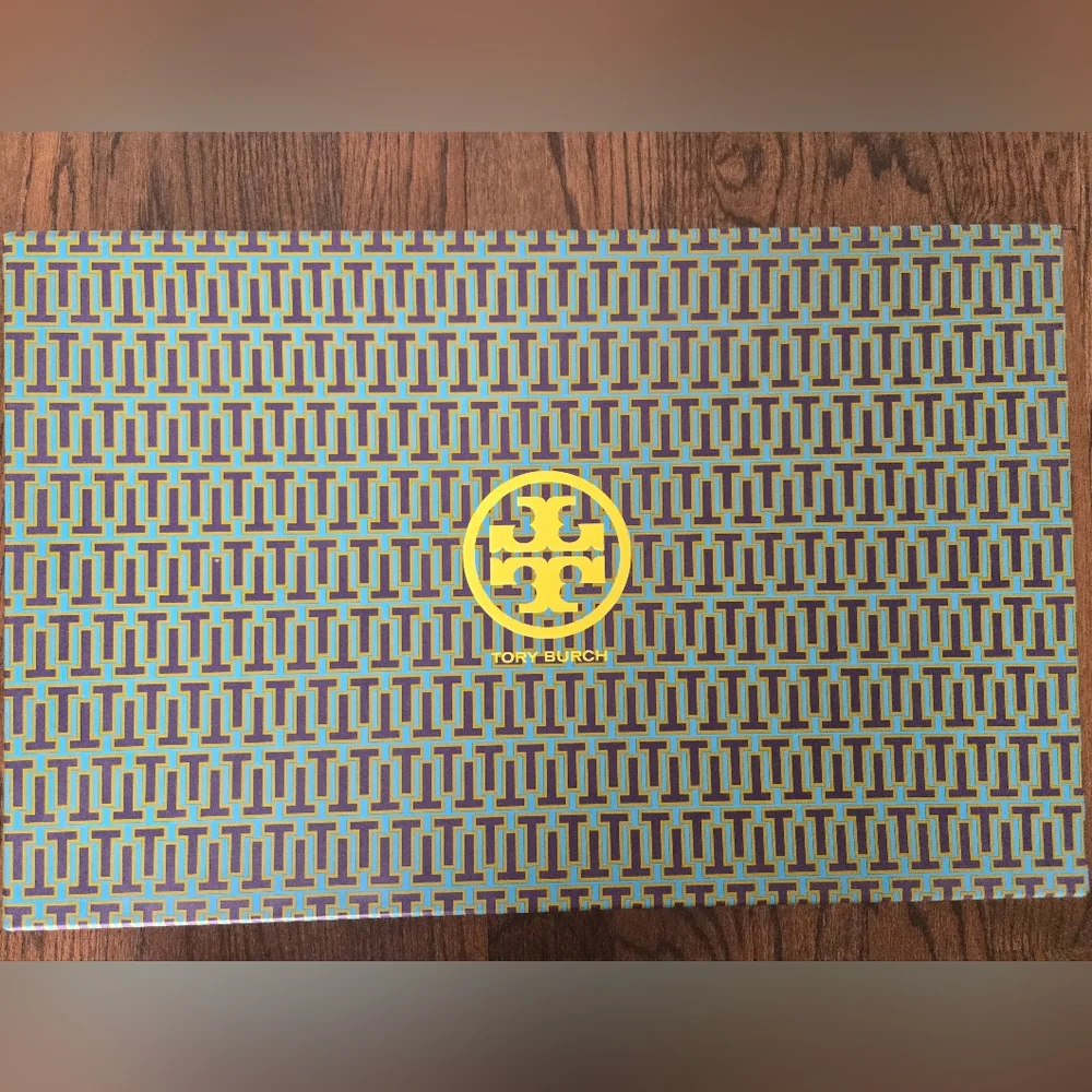 Tory Burch Black Leather Tall Riding Boots with Gold Logo